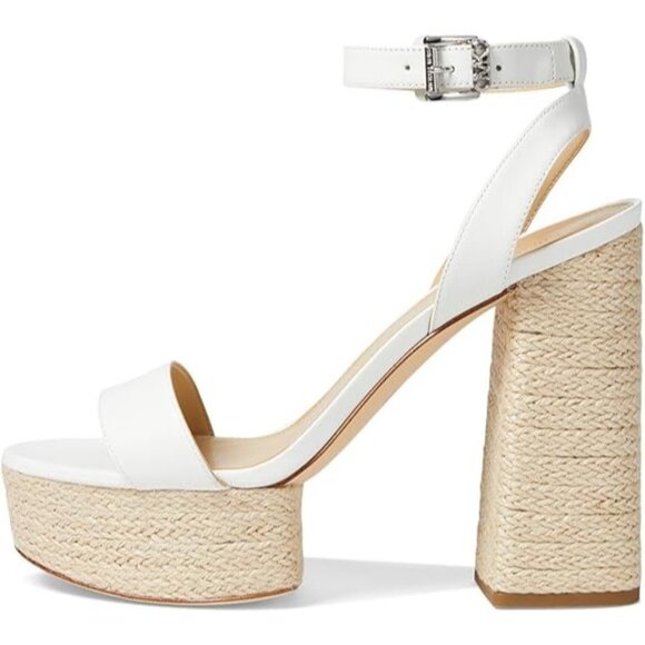 Michael Michael Kors Women's Ashton Ankle-Strap Espadrille Platform Sandals - Picture 3 of 4